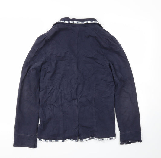 NEXT Girls Blue Cardigan Jumper Size 12 Years