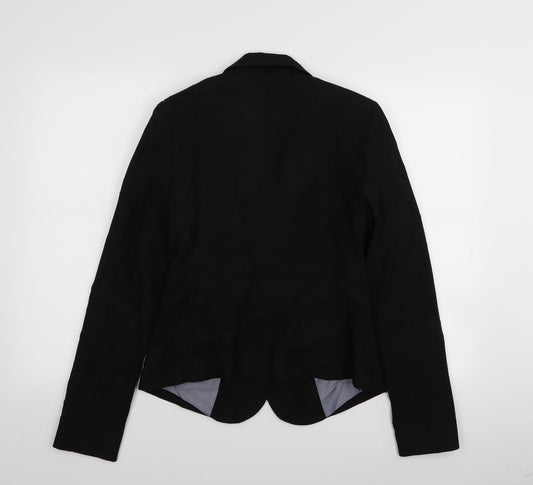 Oasis Womens Black Jacket Blazer Size 12
