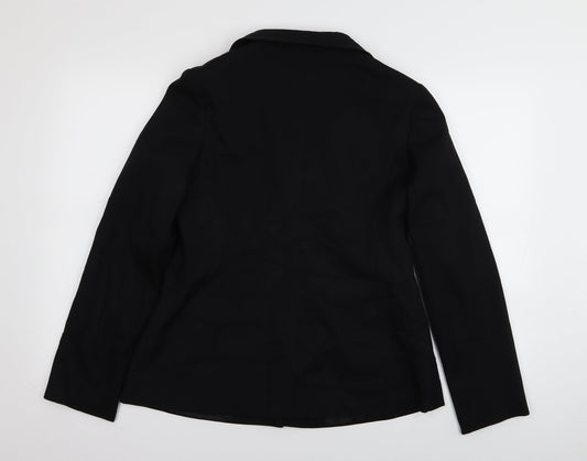 Asda George Womens Black Jacket Blazer Size 12