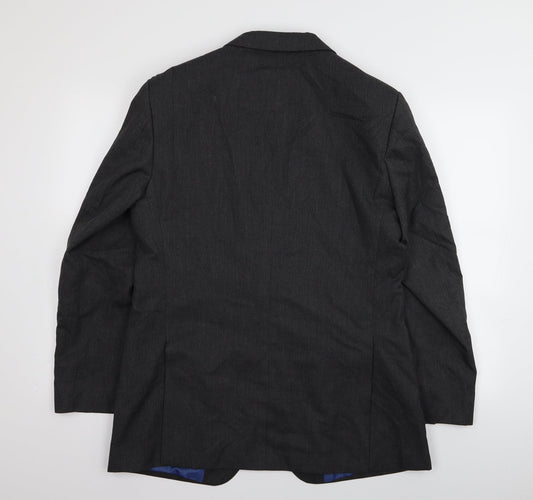 M&S Mens Grey Jacket Blazer Size 40