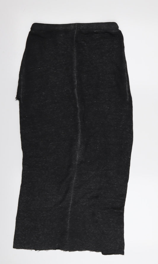 H&M Womens Grey Straight & Pencil Skirt Size XS - Stretch waistband
