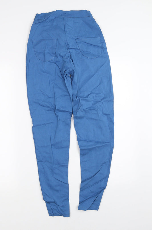 Preworn Womens Blue Trousers Size S L26.5 in