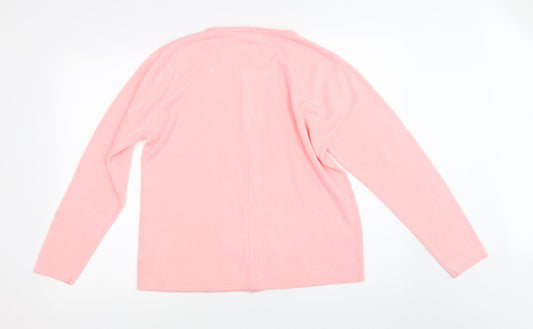 Tayberry Womens Pink Cardigan Jumper One Size