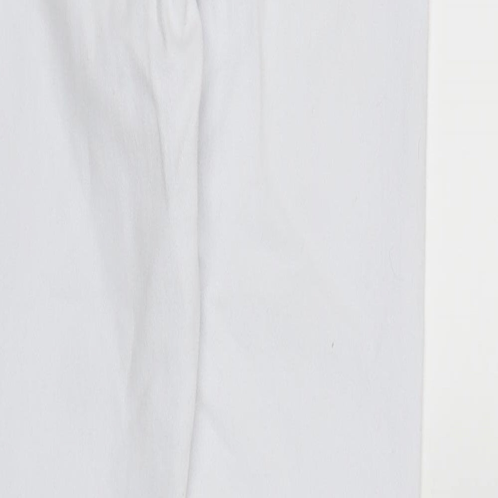 Preworn Womens White Denim Skinny Jeans Size XS L27 in