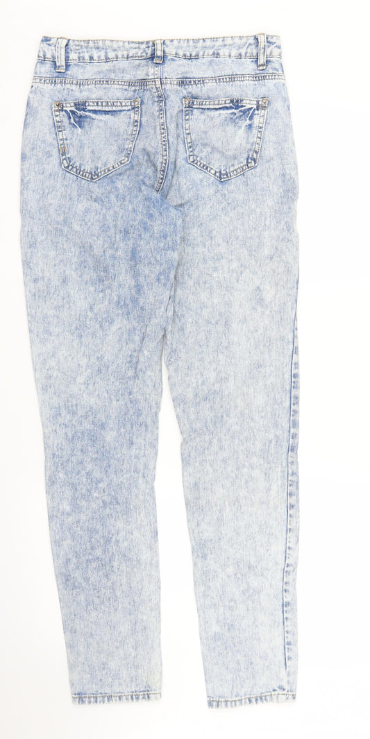 Yes Yes Womens Blue Denim Skinny Jeans Size 10 L30 in