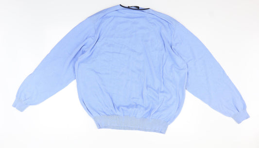 Hammer Womens Blue Pullover Jumper Size XL