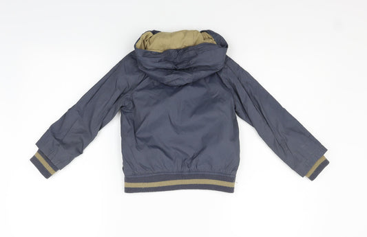 F&F Girls Grey Jacket Coat Size 3-4 Years