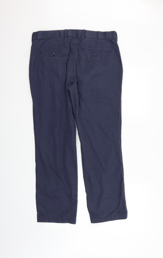 Blue Harbour Womens Blue Trousers Size 34 in L29 in