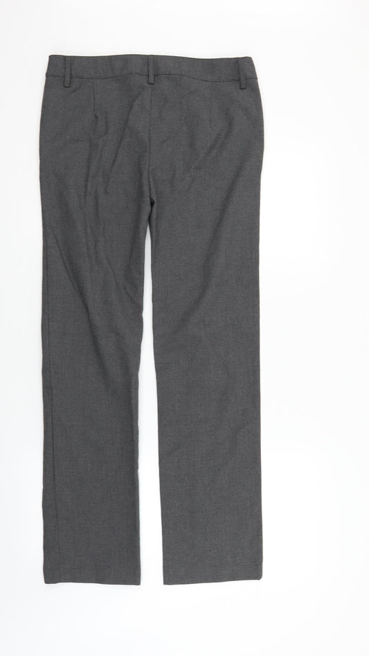 Debenhams Girls Grey Cropped Trousers Size 14 Years