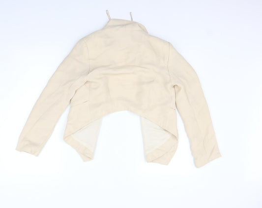 Topshop Womens Beige Cardigan Jumper Size 8