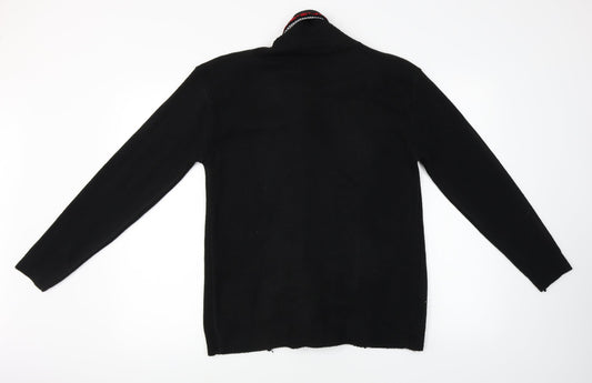 unique style Womens Black Cardigan Jumper Size M
