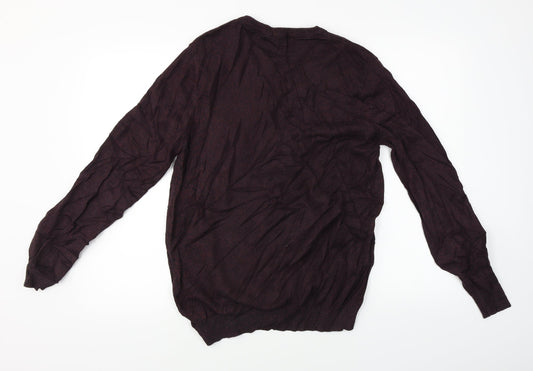 TU Mens Pink Pullover Jumper Size M