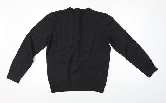 Gap Mens Grey Pullover Jumper Size M