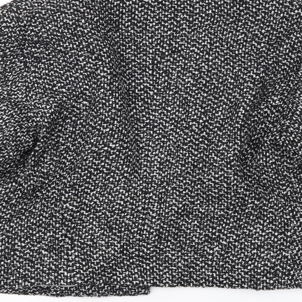 H&M Womens Black Jacket Coat Size 8