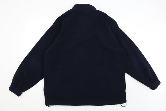 Uneek Mens Blue Full Zip Jumper Size XL