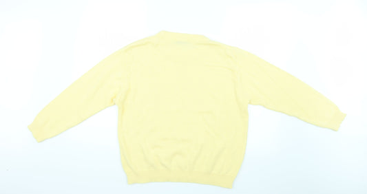 Preworn Womens Yellow Pullover Jumper Size M