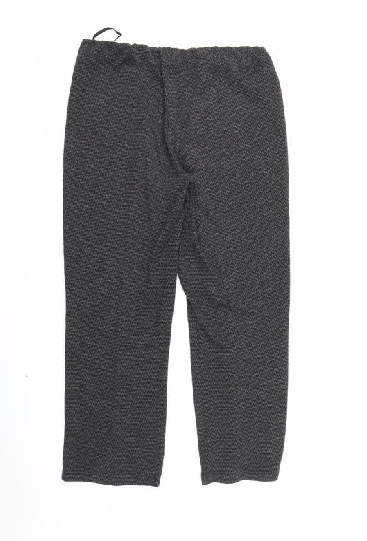 bm Collection Womens Brown Trousers Size 14 L26 in