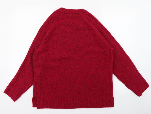 Marks and Spencer Womens Pink Pullover Jumper Size M