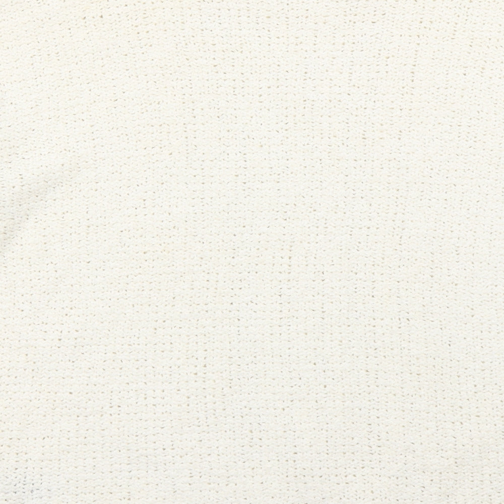 Marks and Spencer Womens White Pullover Jumper Size M