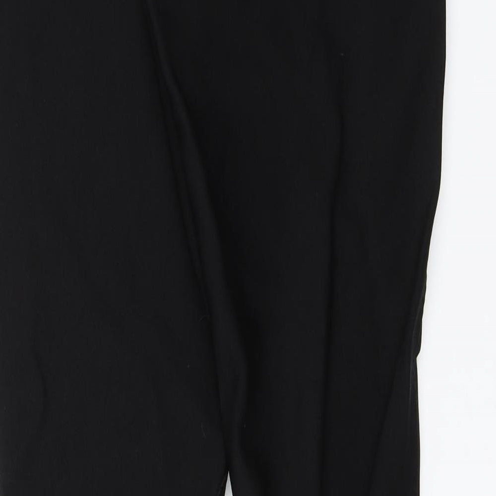 Phoenix Womens Black Windbreaker Leggings Size 4 L29 in