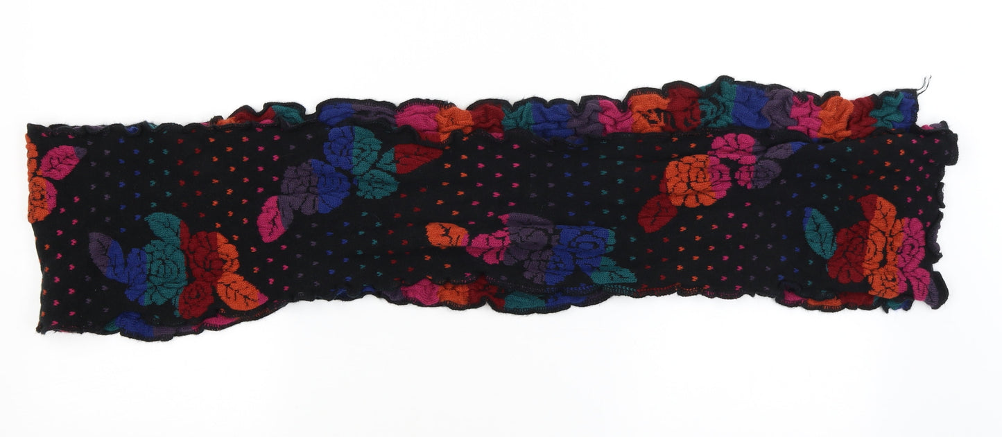Preworn Womens Multicoloured Floral Scarf