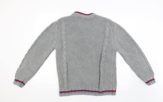 st george Womens Grey Pullover Jumper Size M