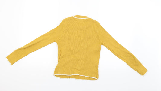 Cooperative Womens Yellow Pullover Jumper Size XS