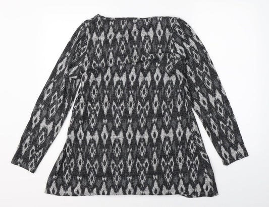 Goerge Womens Black Pullover Jumper Size 12