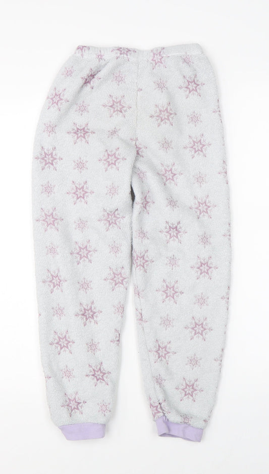 Disney Girls Blue Pyjama Pants Size 8-9 Years