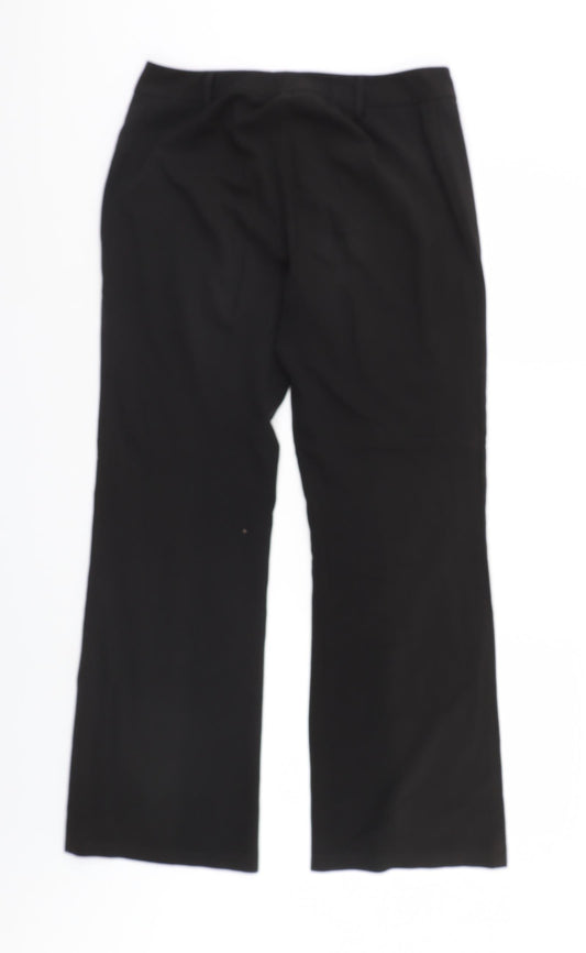 M&S Womens Beige Trousers Size 12 L29 in