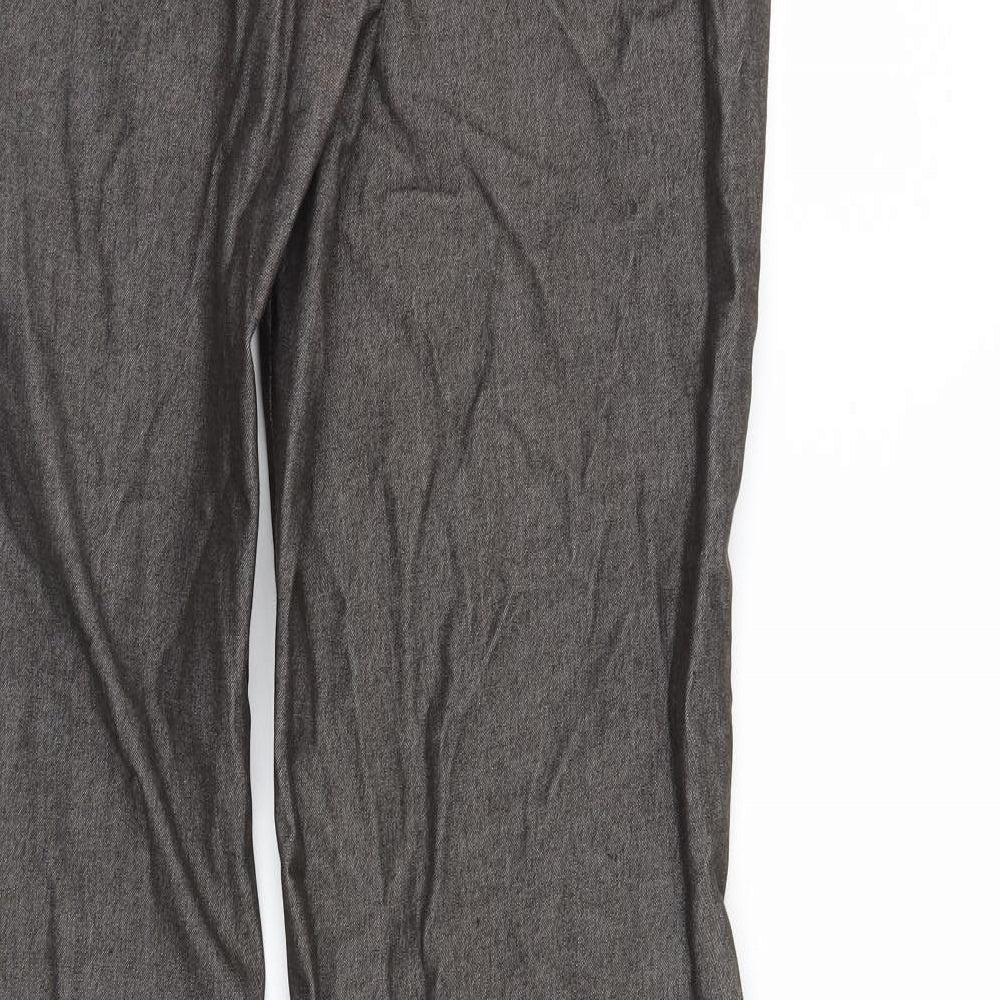 Marks and Spencer Womens Brown Trousers Size 12 L30 in