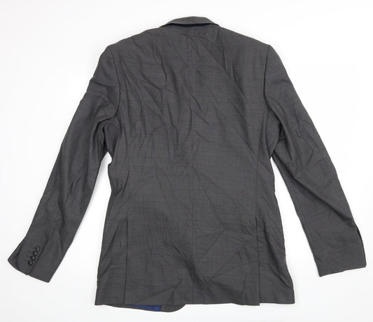 M&S Mens Grey Jacket Blazer Size 40