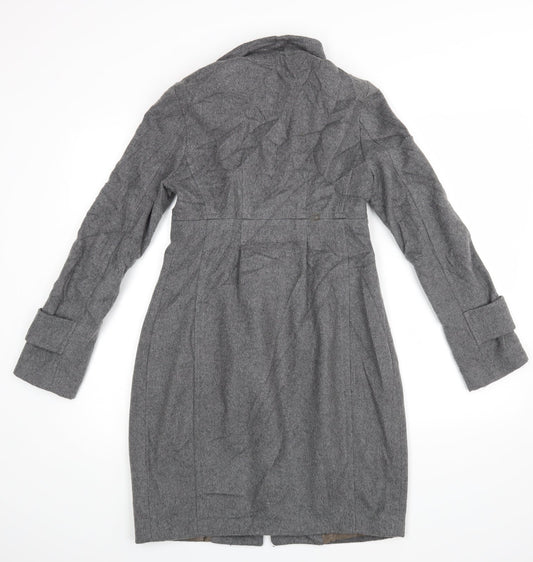 Sisley Womens Grey Jacket Size 38