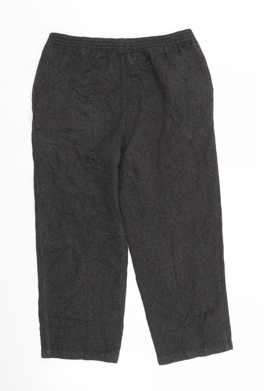 Marks and Spencer Womens Grey Trousers Size 30 in L22 in