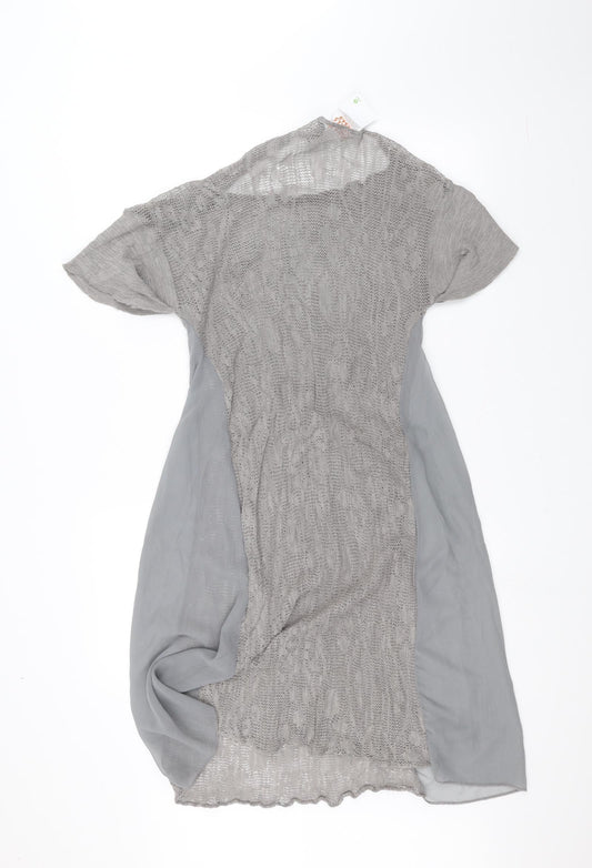 Preworn Womens Grey A-Line Size S