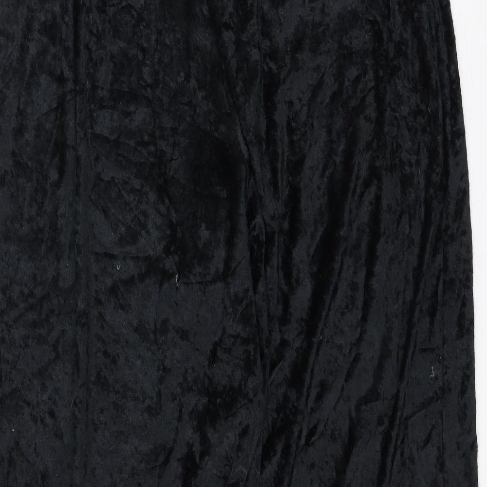 Preworn Womens Black Trousers Size 20 L20 in