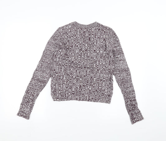 Topshop Mens Purple Pullover Jumper Size S