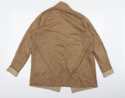 H&M Womens Beige Cardigan Jumper Size XS