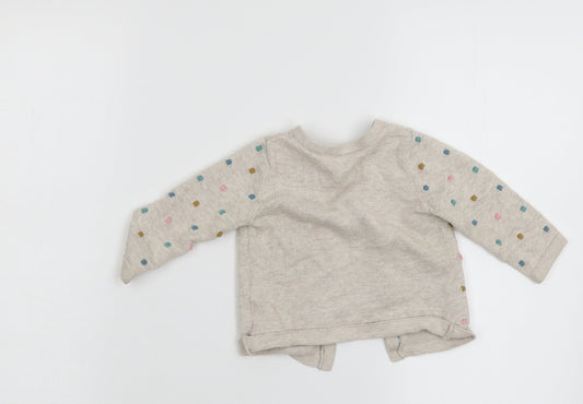 TU Baby Beige Cardigan Jumper Size 3-6 Months