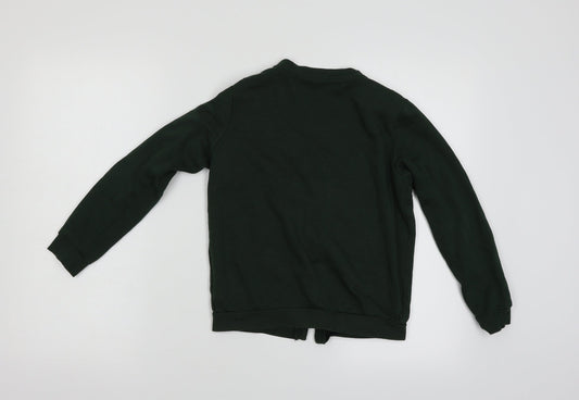 George Boys Green Cardigan Jumper Size 10 Years