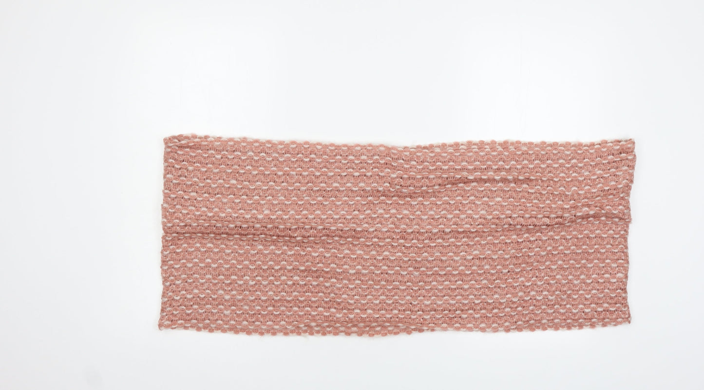 Preworn Womens Pink Scarf - Snood