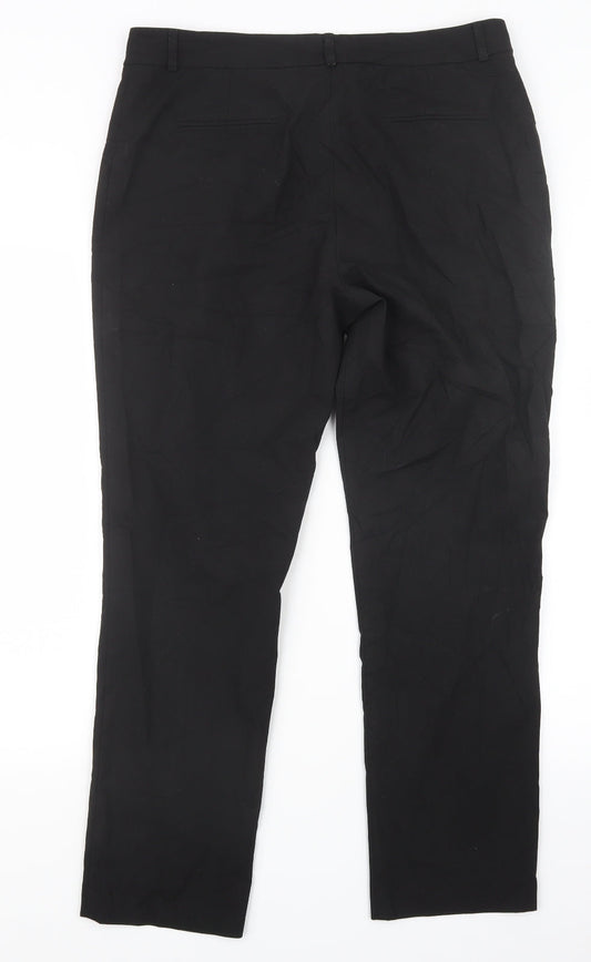 Incorporatewear Womens Black Trousers Size 14 L29 in