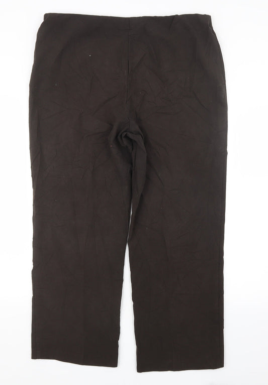 Autonomy Womens Brown Trousers Size 37 in L27 in