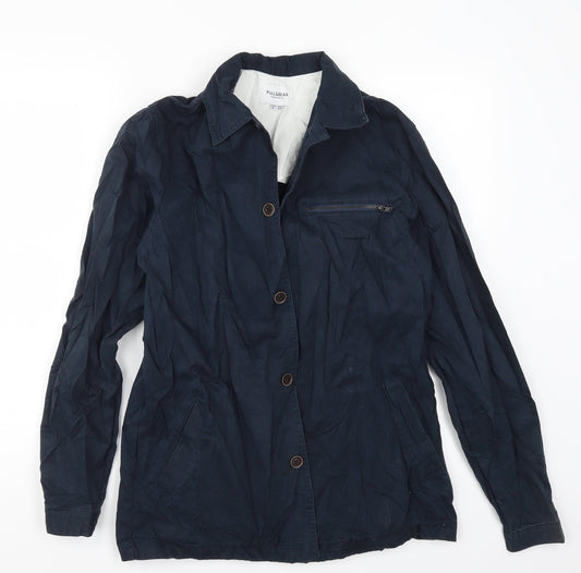 Pull&Bear Mens Blue Jacket Size S - Follow No One