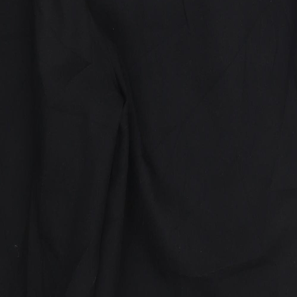 Damat Womens Black Trousers Size 18 L25 in