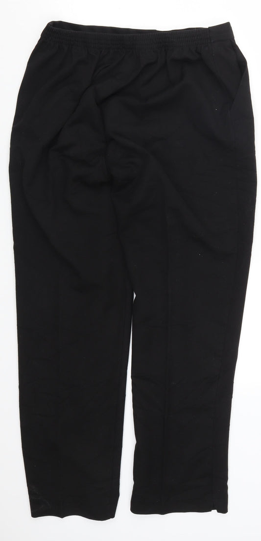 Emma Womens Black Trousers Size 32 in L28 in