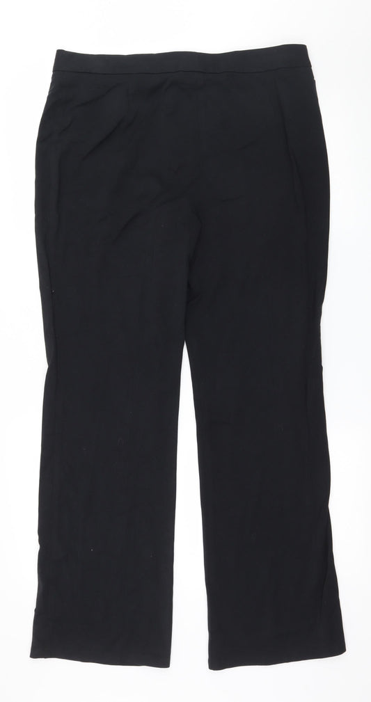 Marks and Spencer Womens Blue Trousers Size 14 L30 in