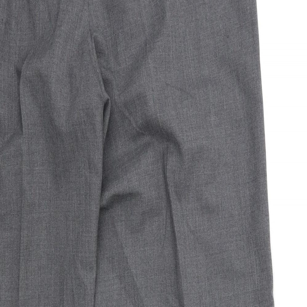 Debenhams Womens Grey Trousers Size 16 L28 in