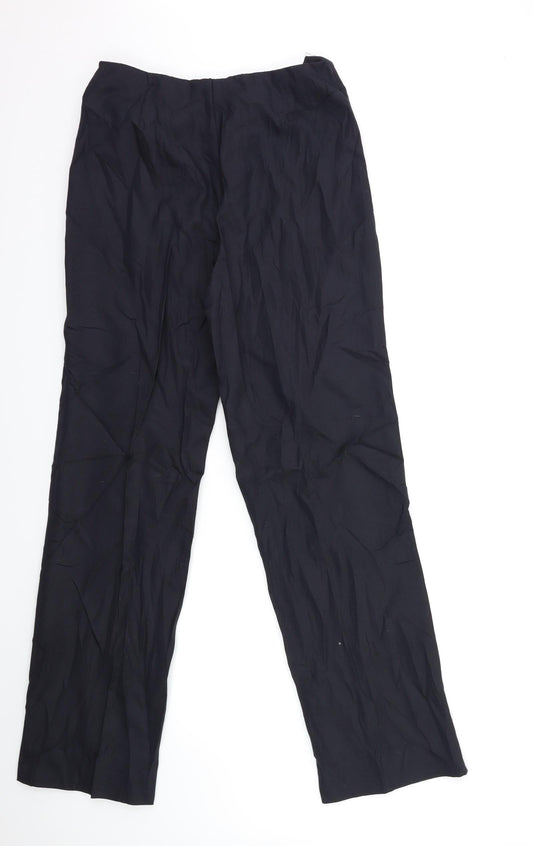 Preworn Womens Blue Trousers Size 28 in L30 in