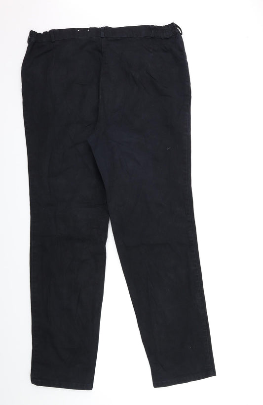 Malva Womens Blue Denim Straight Jeans Size 34 in L31 in